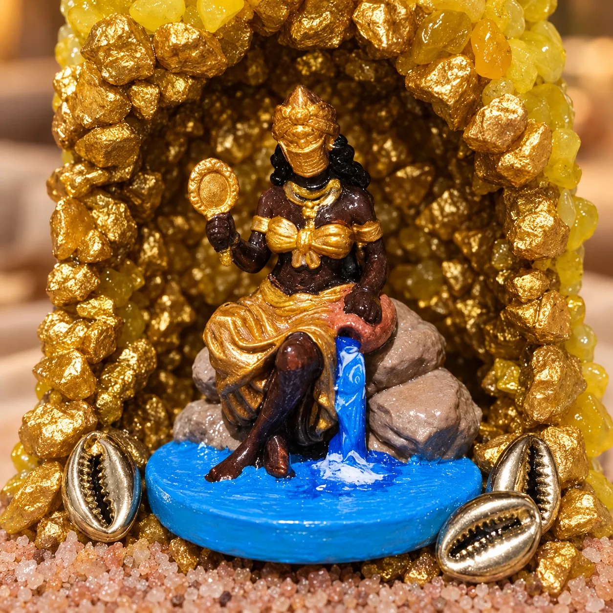 Santuário artesanal de Oxum — amor, beleza e prosperidade, foto 2 de 9